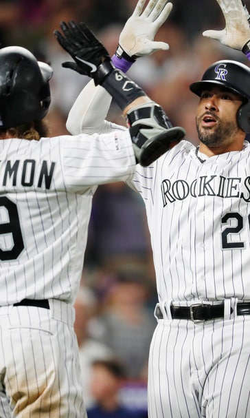 Blackmon has 4 hits, Desmond hits slam as Rockies top Padres
